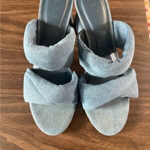 Stylish Blue Denim Women's Sandals